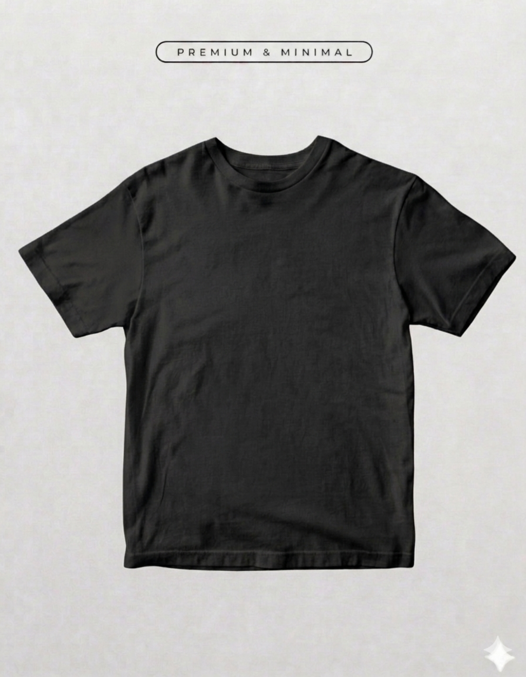 Essential Regular Fit T-Shirt - Black