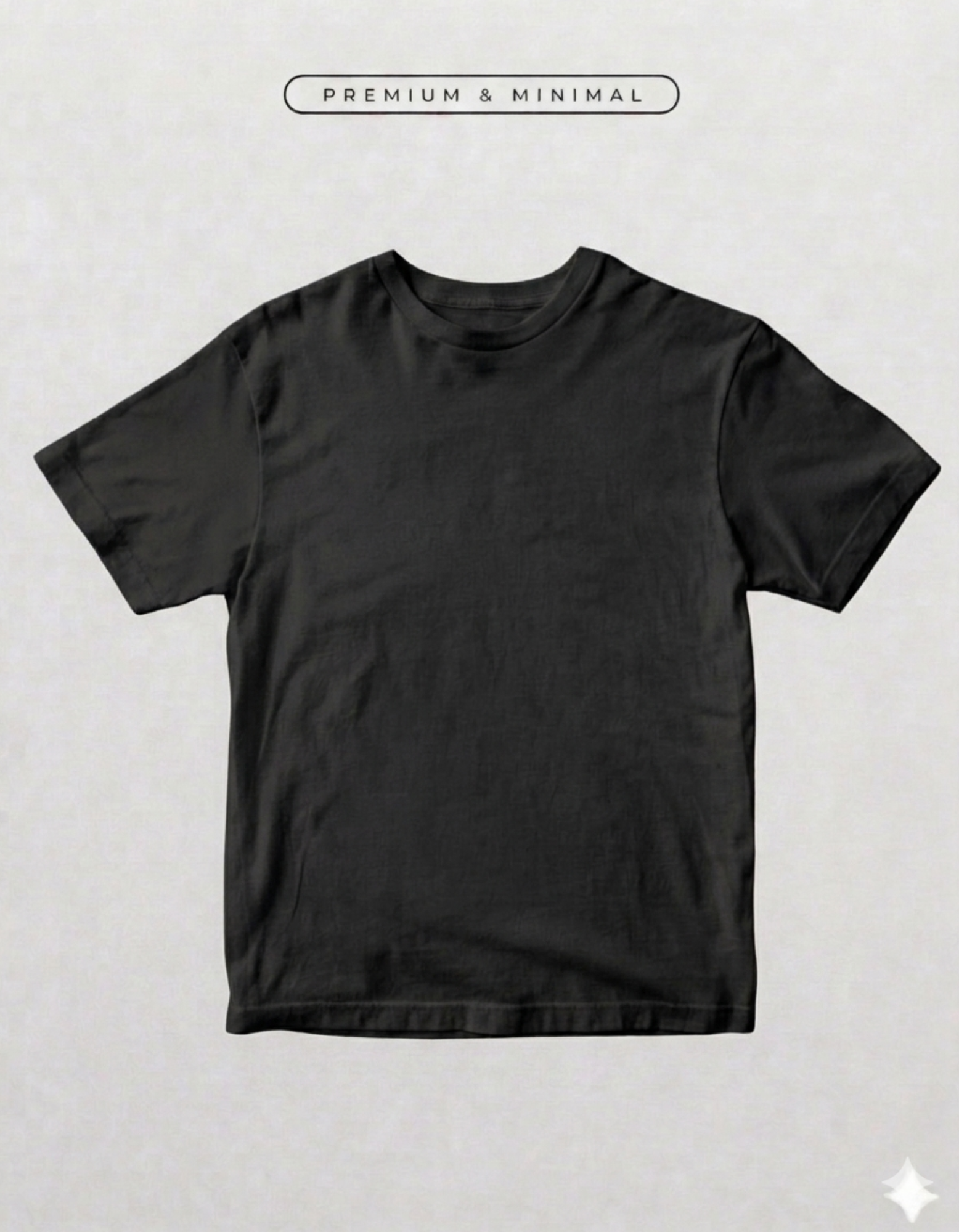 Essential Regular Fit T-Shirt - Black