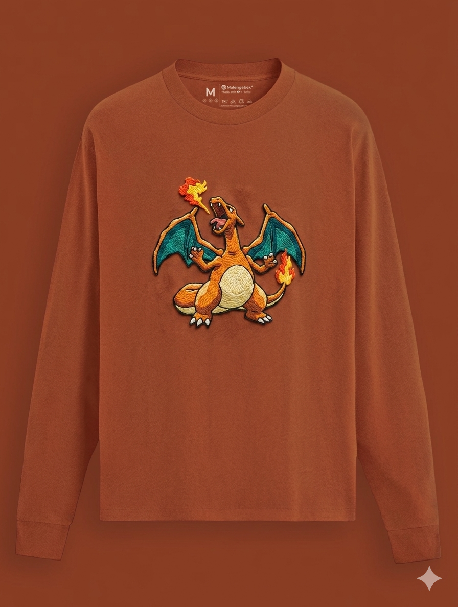 Pokemon charizard sweatshirt